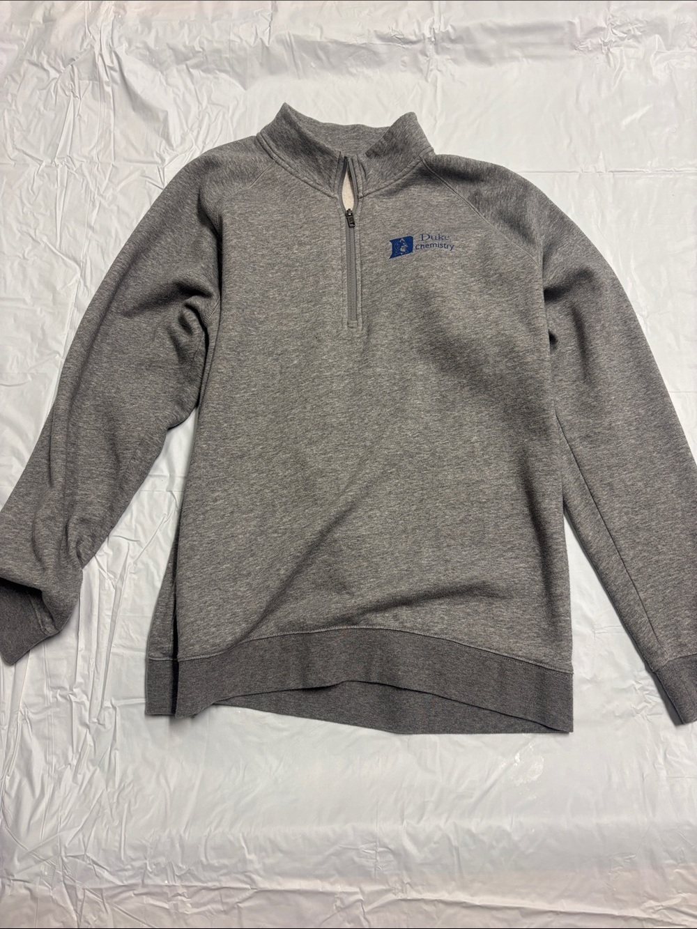 Duke Gray Quarter zip